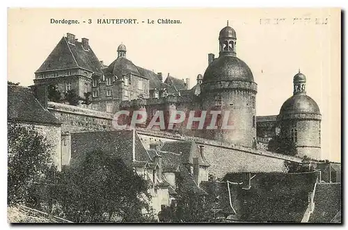 Cartes postales Dordogne Hautefort Le Chateau