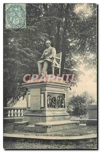 Cartes postales Arbois Statue Pesteur