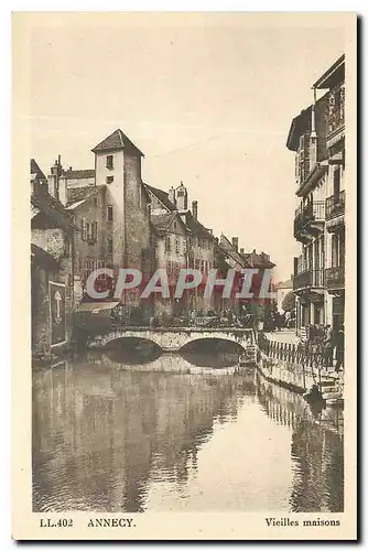 Cartes postales Annecy Vieilles maisons