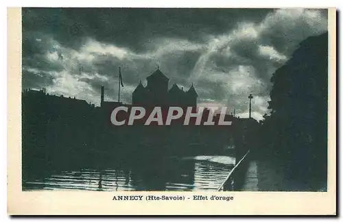 Cartes postales Annecy Hte Savoie Effet d'Orage