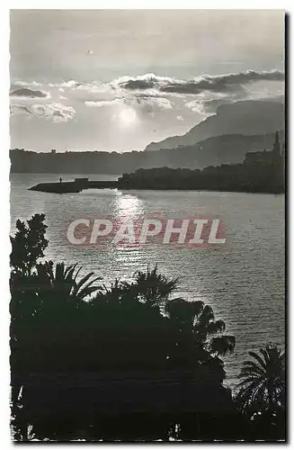 Cartes postales moderne La Cote d'Azur Coucher de Soleil