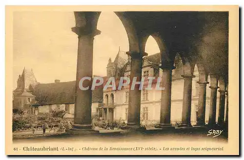 Ansichtskarte AK Chateaubriant Chateau de la Renaissance