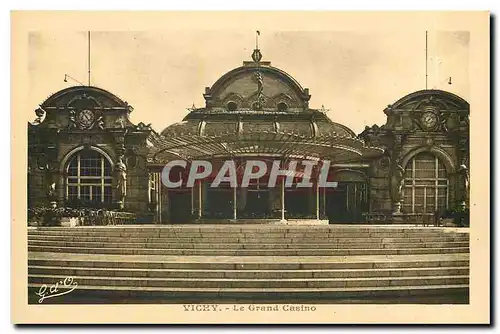 Cartes postales Vichy le Grand Casino