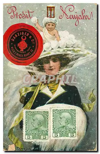 Cartes postales Prosit Neujahr