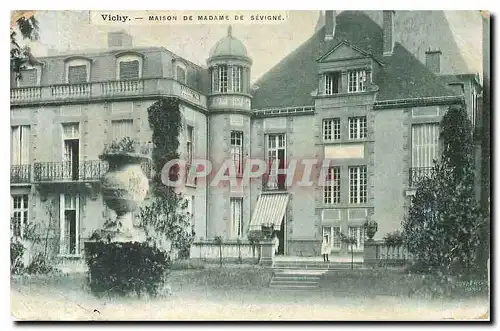 Ansichtskarte AK Vichy maison de madame de Sevigne