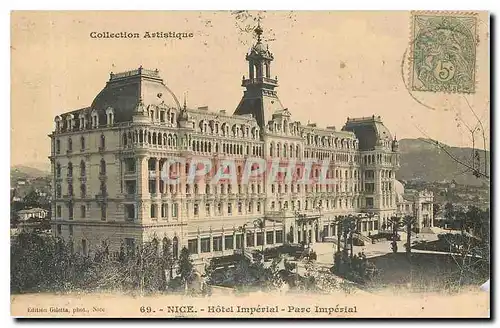 Cartes postales Nice hotel imperial parc imperial