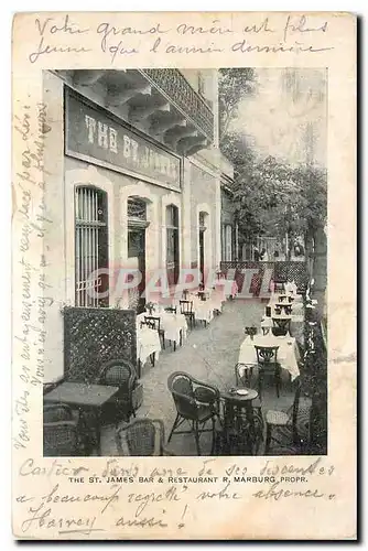 Cartes postales The St James bar & restaurant R Marburg propr