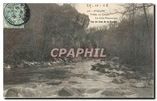Cartes postales Avallon Vallee du Cousin vue du Crot de la Foudre