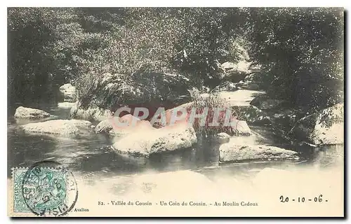 Cartes postales Vallee du Cousin au Moulin Cadeux