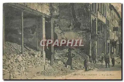 Cartes postales Chateau Thierry rue du Port