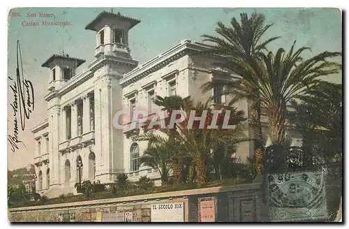 Cartes postales San Remo Casino Municipale
