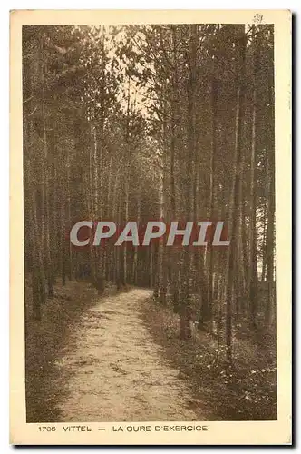 Cartes postales Vittel la cure d'exercice