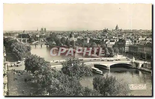 Cartes postales moderne Paris la Pointe de la Cite et les Ponts