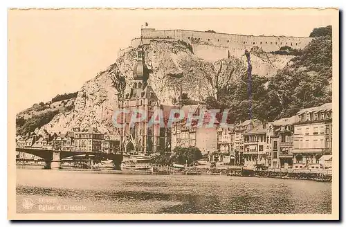 Cartes postales Dinant Eglise et Citadelle