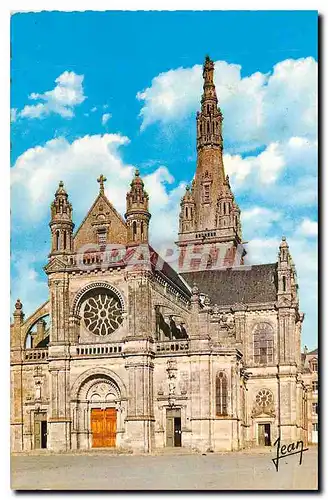 Moderne Karte La Bretagne Ste Anne D'Auray la Basilique