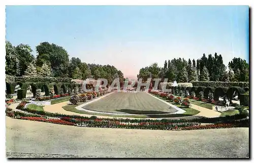 Moderne Karte Bourges Jardin des Pres Fichaux le Tapis Vert