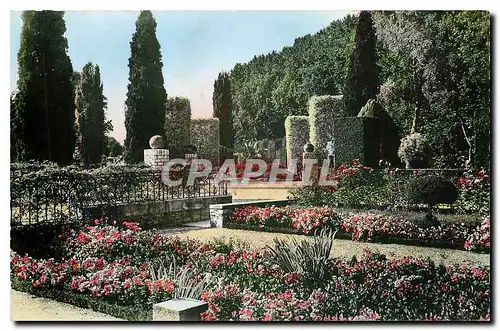 Moderne Karte Bourges Jardin des Pres Fichaux le Ruisseau Fleuri