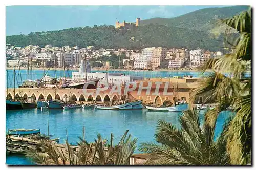 Cartes postales moderne Palma Vista parcial del Puerto desde La Lonja