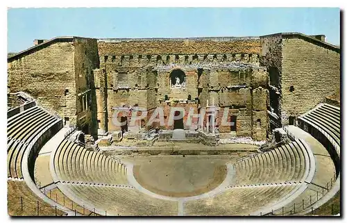 Cartes postales moderne Orange vue interieure de Theatre
