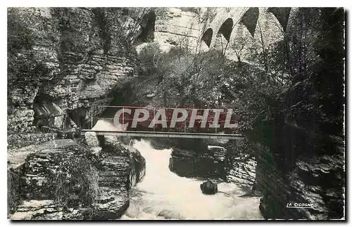 Cartes postales Sassenage Isere La Passerelle et les Anciens Fours a Chaux