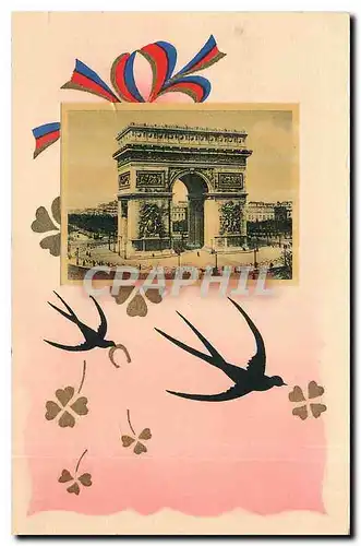 Cartes postales Paris Arc de Triomphe