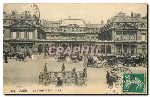 Cartes postales Paris Le Conseil d'Etat