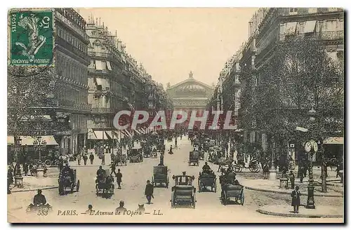 Cartes postales Paris L'Avenue de l'Opera