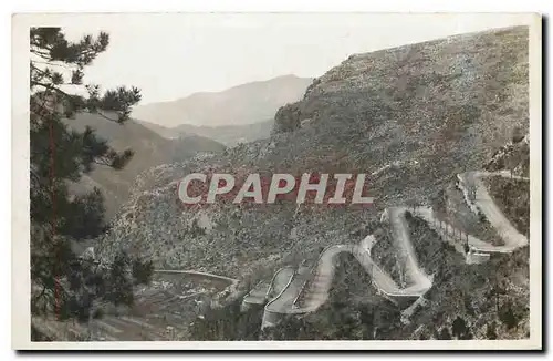 Cartes postales Sospel Les lacets du Col de Braus