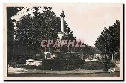 Ansichtskarte AK Valence La Fontaine Monumentale Bd Bancel