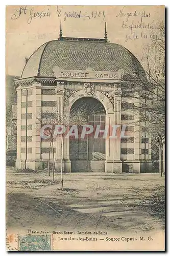 Cartes postales Lamalou les Bains Source Capus