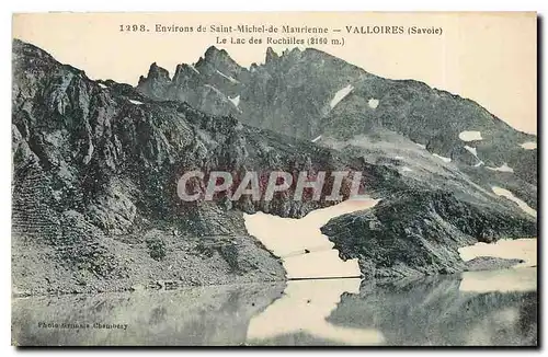 Ansichtskarte AK Environs du Saint Michel de Maurienne Valloires Savoie Le Lac des Rochilles