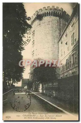 Cartes postales Chambery Tour de l'ancien Manoir des Sires de Chambery