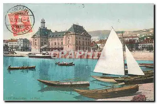 Cartes postales Neuchatel Le Port