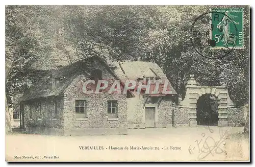 Cartes postales Versailles Hameau de Marie Antoinette La Fermen