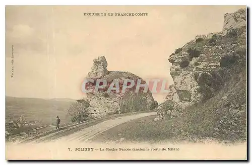 Cartes postales Poligny La Roche Percee