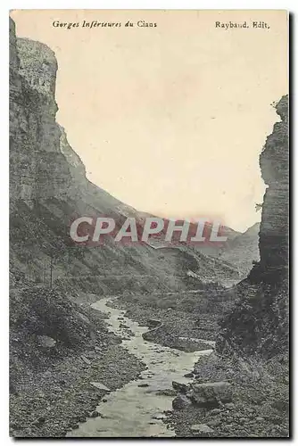 Cartes postales Gorges Inferseures du Cians