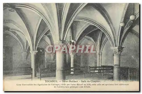 Cartes postales Tournus Saint Philibert Salle du Chapitre