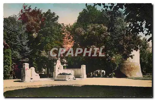 Moderne Karte Valenciennes Monument aux Morts