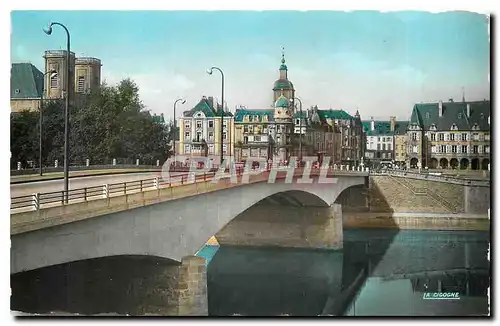 Cartes postales moderne Thionville Moselle Pont des Allies