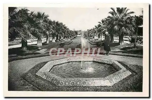 Cartes postales Casablanca Parc Lyautey Un Bassin