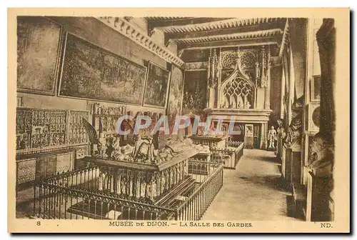 Cartes postales Musee de Dijon La Salle des Gardes