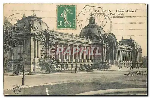 Cartes postales Paris Champs Elysees Le Petit Palais