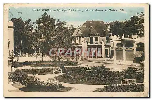Ansichtskarte AK La Baule sur Mer L Inf Les Jardins du Square du Casino