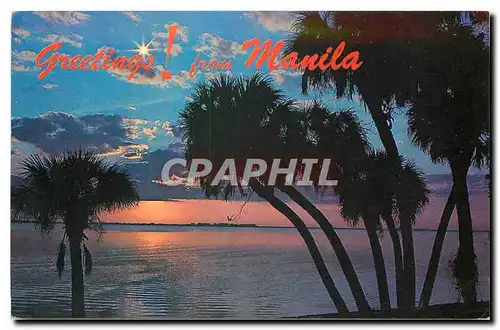 Cartes postales moderne Greetings from Manila