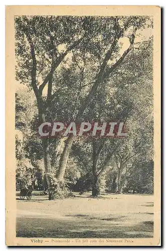 Cartes postales Vichy Promenade Un joli coin des Nouveaux Parc