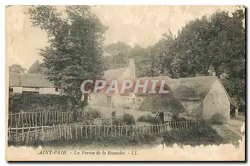 Cartes postales Saint Pair La Ferme de la Rumalet