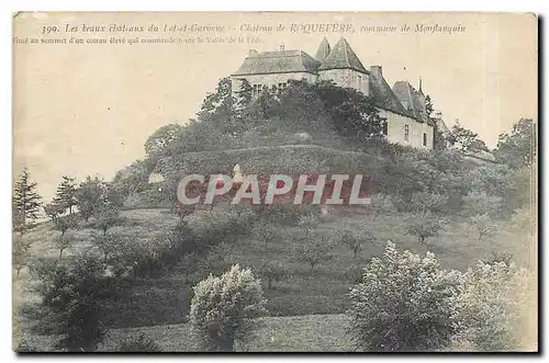 Cartes postales Les Braux chateaux du Lot et Garonne Chateau de Roqueferf