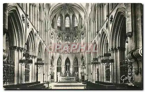 Ansichtskarte AK Caen Calvados Choeur et Sanctuaire de l'Abbaye aux Hommes