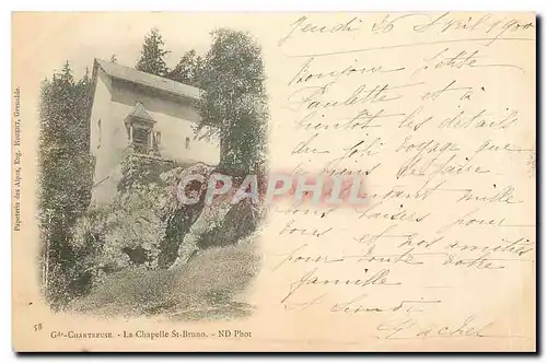 Cartes postales Chartreuse La Chapelle St Bruno Carte 1900