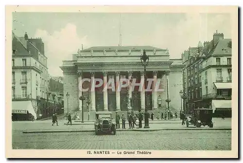 Cartes postales Nantes Le Gran Theatre